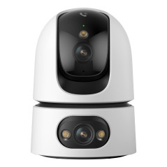 Imou Ranger Dual Pro 10MP Telecamera da interno, motorizzata, con doppia ottica 5MP+5MP, sirena integrata e faretto, tasto di
