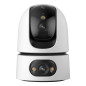 Imou Ranger Dual Pro 10MP Telecamera da interno, motorizzata, con doppia ottica 5MP+5MP, sirena integrata e faretto, tasto di