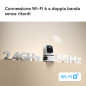 Imou Ranger Dual Pro 10MP Telecamera da interno, motorizzata, con doppia ottica 5MP+5MP, sirena integrata e faretto, tasto di