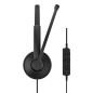EPOS 1001421 cuffia e auricolare Cablato A Padiglione Ufficio USB Type-C / USB Type-A Nero
