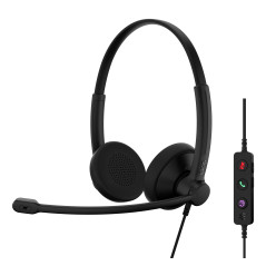 EPOS 1001421 cuffia e auricolare Cablato A Padiglione Ufficio USB Type-C   USB Type-A Nero