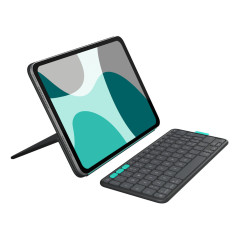 Logitech Flip Folio QWERTZ Tedesco Bluetooth Grafite