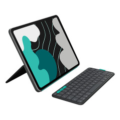 Logitech Flip Folio QWERTZ Tedesco Bluetooth Grafite