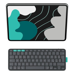 Logitech Flip Folio QWERTZ Tedesco Bluetooth Grafite