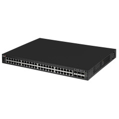 Edimax GS-5654PLX switch di rete Gestito Gigabit Ethernet (10/100/1000) Supporto Power over Ethernet (PoE) Nero
