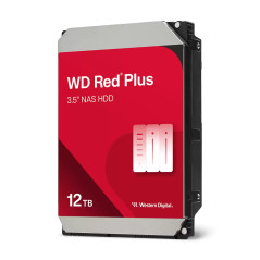 Western Digital Red Plus WD120EFGX disco rigido interno 12 TB 7200 Giri min 512 MB 3.5" Serial ATA III