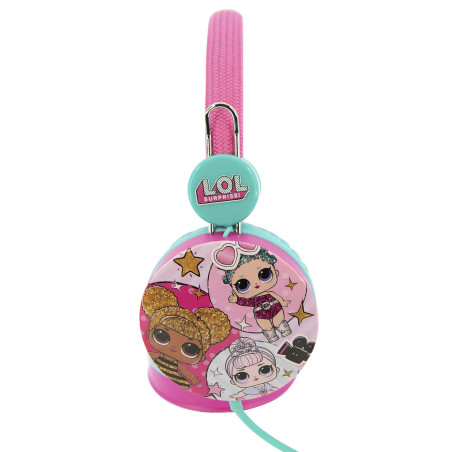 OTL Technologies L.O.L. Surprise! Glitterati Cuffie Cablato A Padiglione MUSICA Rosa