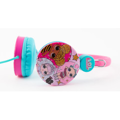 OTL Technologies L.O.L. Surprise! Glitterati Cuffie Cablato A Padiglione MUSICA Rosa