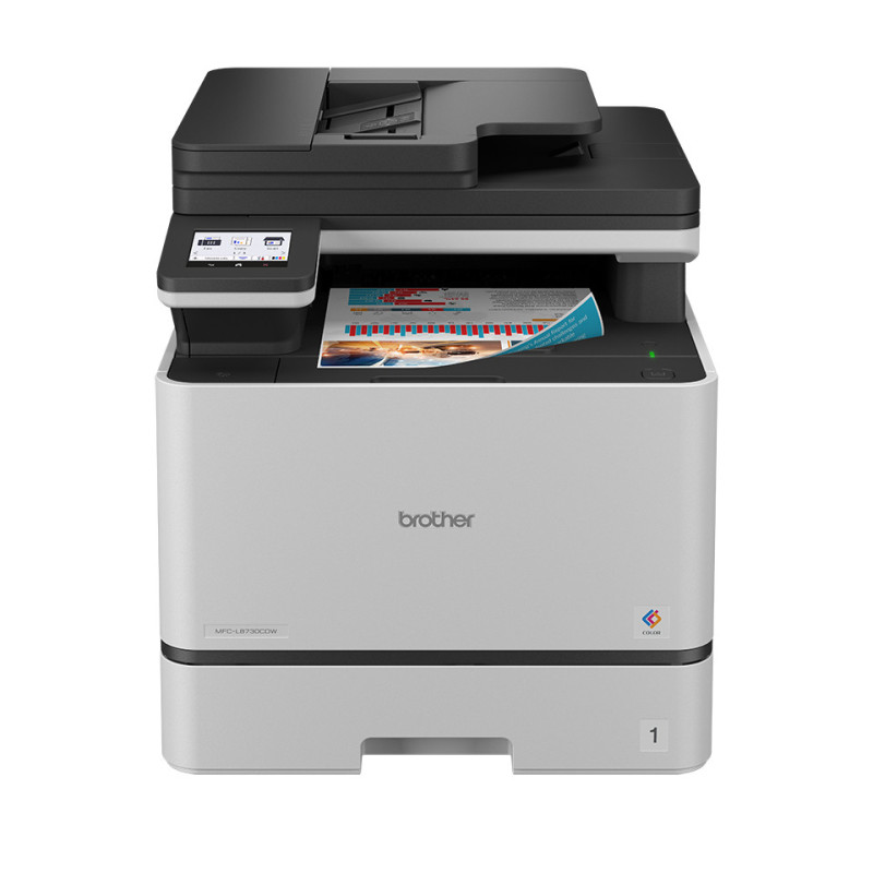 Brother MFC-L8730CDW stampante multifunzione Laser A4 2400 x 600 DPI 31 ppm Wi-Fi Brother MFC-L8730CDW stampante multifunzione Laser A4 2400 x 600 DPI 31 ppm Wi-Fi