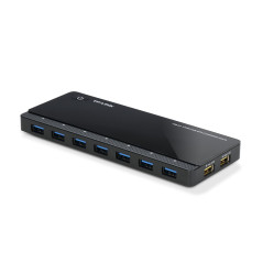 TP-Link UH720 hub di interfaccia USB 3.2 Gen 1 (3.1 Gen 1) Micro-B 5000 Mbit/s Nero