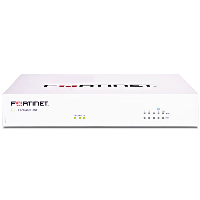 Fortinet FortiGate-40F firewall (hardware) Desktop 5 Gbit/s - FG40F3G4G