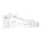 Favorit 100501051 ventiquattrore Polipropilene (PP) Trasparente Favorit 100501051 ventiquattrore Polipropilene (PP) Trasparente