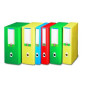 Fellowes U208VE raccoglitore Verde Polipropilene (PP)