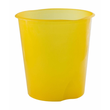 Fellowes E020TG cestino per rifiuti Rotondo Polipropilene (PP) Giallo