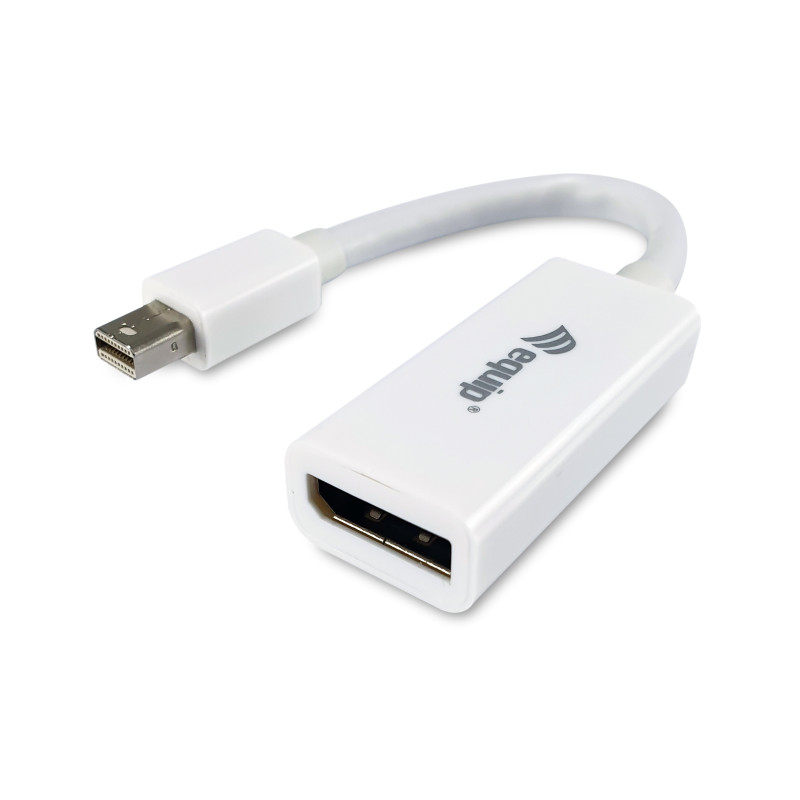 Equip Adattatore da Mini DisplayPort a DisplayPort, colore bianco Equip Adattatore da Mini DisplayPort a DisplayPort, colore bianco