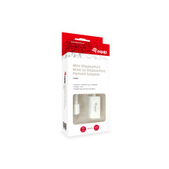 Equip Adattatore da Mini DisplayPort a DisplayPort, colore bianco