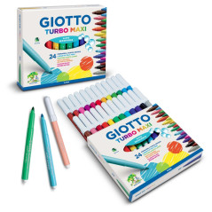 Giotto Turbo Maxi Nero 12 pz
