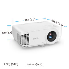 BenQ TH575i Proiettore a raggio standard 3800 ANSI lumen DLP 1080p (1920x1080) Compatibilità 3D Bianco