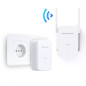 Mercusys MP510 KIT adattatore di rete PowerLine 1000 Mbit/s Collegamento ethernet LAN Wi-Fi Bianco 2 pz