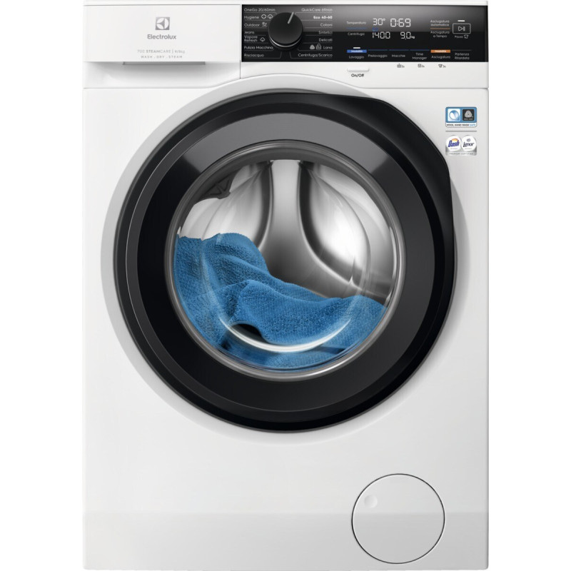 Electrolux LAVASCIUGA 9+5 KG CLASSE D/A-5% 1400 GIRI EW7W495G MADE IN ITALY