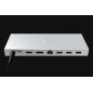 Razer USB 4 Dock USB tipo-C 10000 Mbit/s Argento