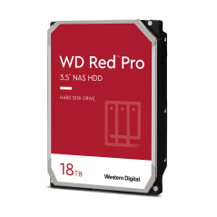 Western Digital Red Pro disco rigido interno 18 TB 7200 Giri min 512 MB 3.5" SATA