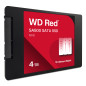Western Digital Red WD SA500 4 TB 2.5" Serial ATA III 3D NAND