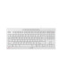 CHERRY STREAM KEYBOARD TKL tastiera Universale USB QWERTY Inglese Bianco