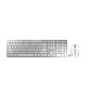 CHERRY DW 9100 SLIM tastiera Mouse incluso Universale RF senza fili + Bluetooth QWERTY Inglese US Argento