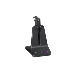 Yealink WH63 E2 Teams Auricolare Wireless A clip Ufficio Nero