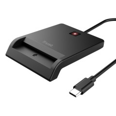 Trust 26253 lettore di card readers Interno USB tipo-C Nero