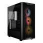 Corsair 3200D RS ARGB Mid-Tower PC Case - Smoke Midi Tower Nero Corsair 3200D RS ARGB Mid-Tower PC Case - Smoke Midi Tower Nero