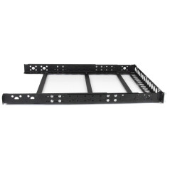 StarTech.com Guide rack universali 1U - Staffe di montaggio fisse - Binari per rack da 19" a profondità regolabile per