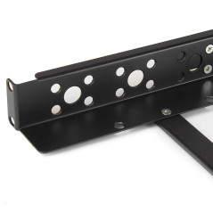StarTech.com Guide rack universali 1U - Staffe di montaggio fisse - Binari per rack da 19" a profondità regolabile per