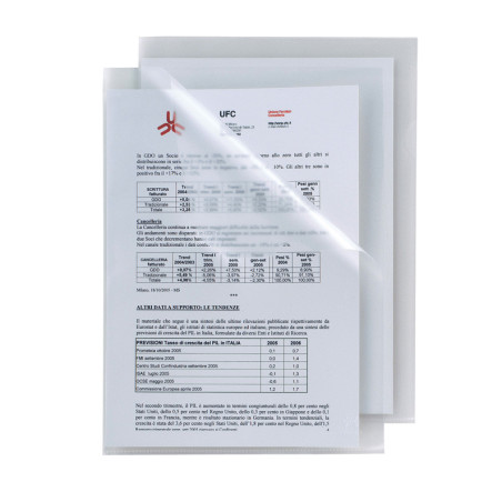 SEI Rota 662304 foglio di protezione 210 x 297 mm (A4) Polipropilene (PP) 900 pz