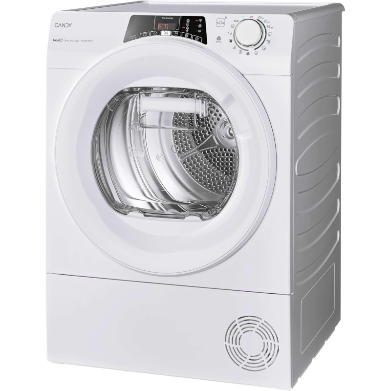 Candy RapidÓ RO EH10N3TE-S Heat Pump Dryer, 10 kg, Inverter Motor