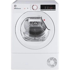 Hoover HL EH8N1DE-S Asciugatrice 8 Kg, con Pompa di Calore, Libera Installazione, Classe energetica E