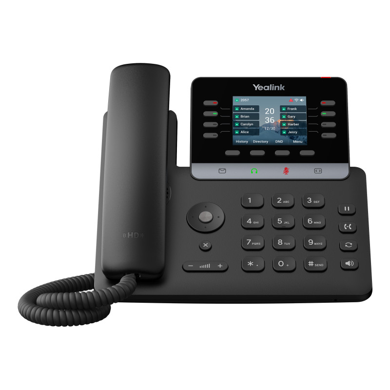 Yealink T73U telefono IP Nero LCD Yealink T73U telefono IP Nero LCD