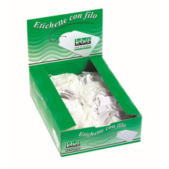 Lebez Confezione 1000 Etichette Con Filo Misura 7X19Mm