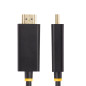 StarTech.com Cavo DisplayPort a HDMI da 2m, Cavo Adattatore DP a HDMI 2.0b 4K 60Hz con HDR, Convertitore Video Attivo