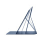 Rivacase Malpensa 26,7 cm (10.5") Custodia a libro Blu