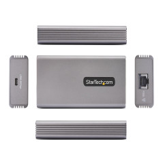 StarTech.com Adattatore USB4 a Ethernet 10GbE, Convertitore Multi-Gigabit Compatibile Thunderbolt, NIC 10GBASE-T 5G 2.5G con