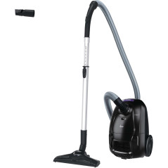 Hoover HEZ107HM HE1 Aspirapolvere a traino con sacco compatto e potente per pavimenti duri e tappeti