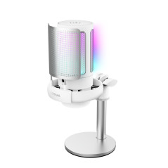 Trust GXT 238W Auron Grigio, Bianco Microfono per podcast
