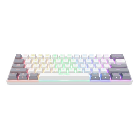 Trust GXT 873 Acira tastiera Gaming Bluetooth QWERTZ Italiano Bianco