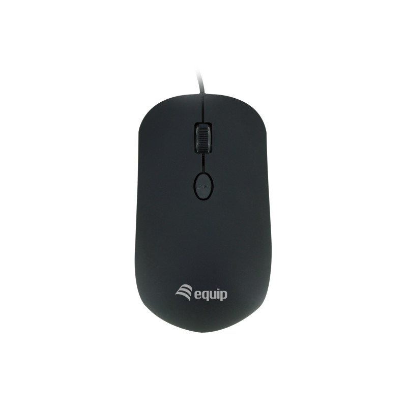 Equip 245114 mouse Ufficio Ambidestro USB tipo A Ottico 1600 DPI Equip 245114 mouse Ufficio Ambidestro USB tipo A Ottico 1600 DPI