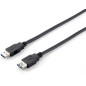 Equip 128399 Cavo di prolunga USB 3.0, da A/M ad A/F, 3,0 m, 5Gbps, nero Equip 128399 Cavo di prolunga USB 3.0, da A/M ad A/F, 3,0 m, 5Gbps, nero