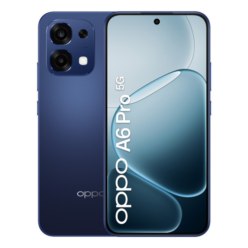 OPPO A6 Pro 5G Smartphone, Foto AI 50MP, Frontale 16MP, Display 6.57” 120HZ AMOLED FHD+, 6500mAh, RAM 8(Esp8GB)+ROM 256GB OPPO A6 Pro 5G Smartphone, Foto AI 50MP, Frontale 16MP, Display 6.57” 120HZ AMOLED FHD+, 6500mAh, RAM 8(Esp8GB)+ROM 256GB