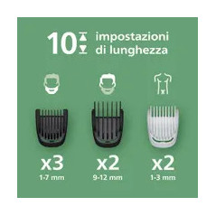 Philips Rifinitore All-in-One Multigroom MG3945 15