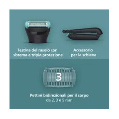 Philips Serie 5000 Bodygroom Rasoio Corpo BG5475/15